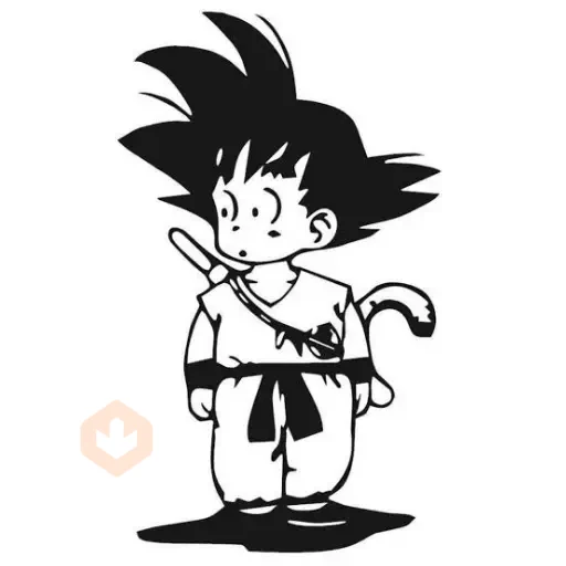 dragón ball sticker 17