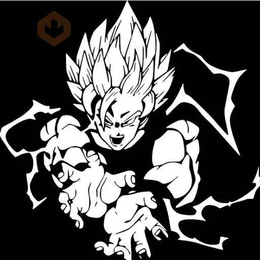 dragón ball sticker 27