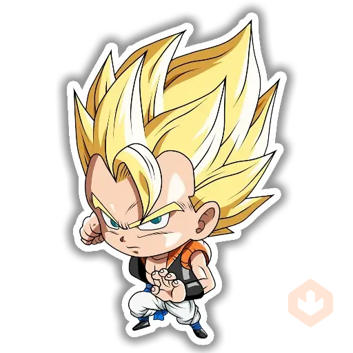 dragón ball sticker 13