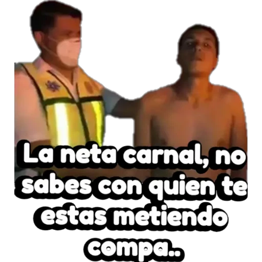 Toy Agarrando Señal Carnal