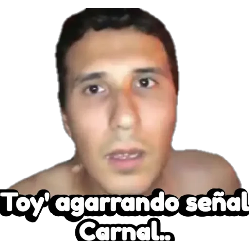 Toy Agarrando Señal Carnal