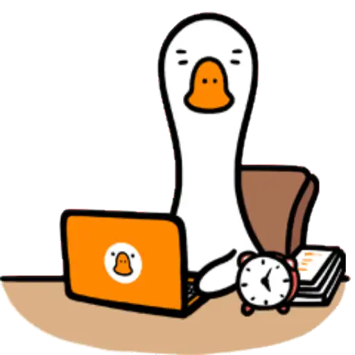 White Goose - GIF