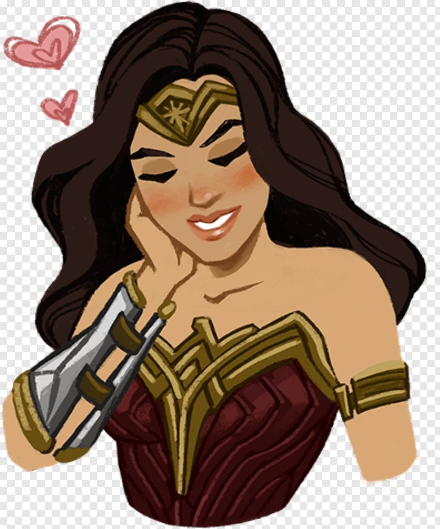 Wonder Woman stickers preview