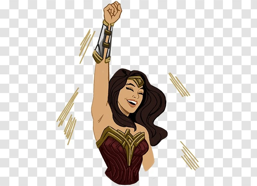 Wonder Woman stickers preview
