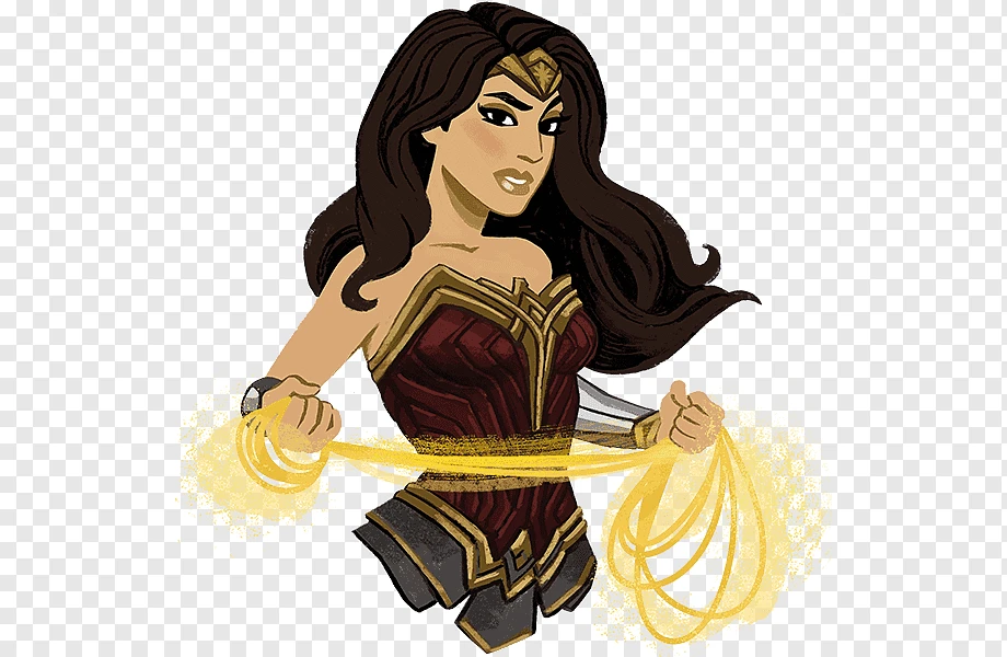 Wonder Woman stickers preview