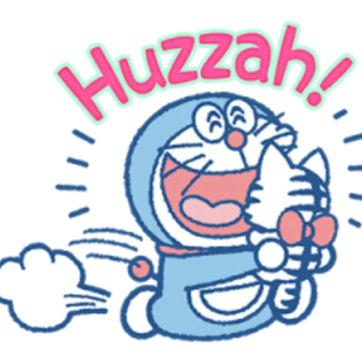 Doraemon & Tons of Cats Stickers 