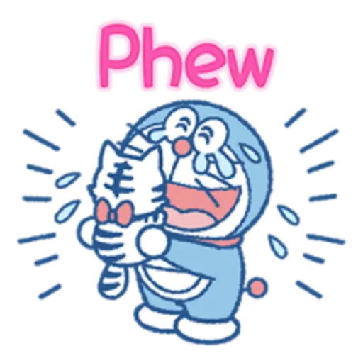 Doraemon & Tons of Cats Stickers 