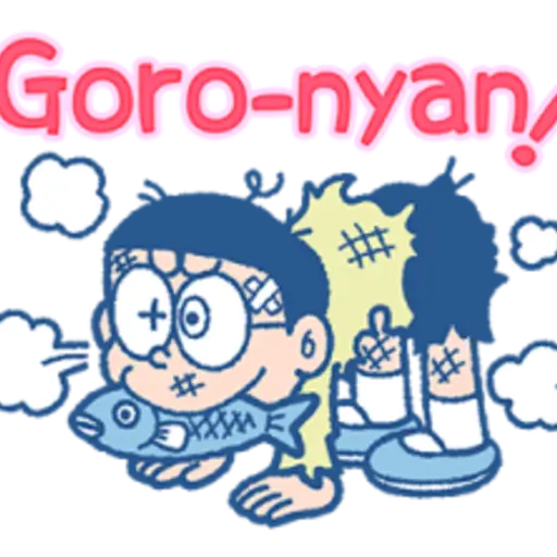 Doraemon & Tons of Cats Stickers 
