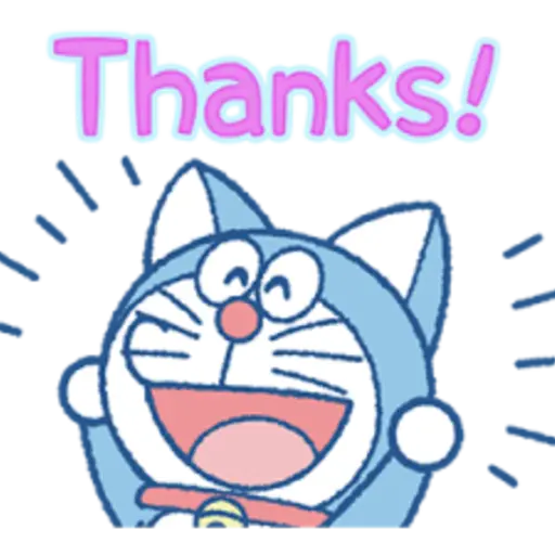 Doraemon & Tons of Cats Stickers 