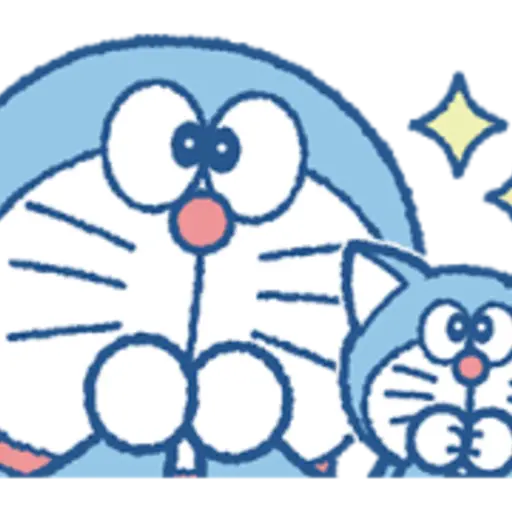 Doraemon & Tons of Cats Stickers 