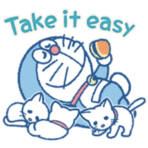 Doraemon & Tons of Cats Stickers 
