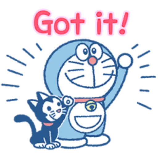 Doraemon & Tons of Cats Stickers 