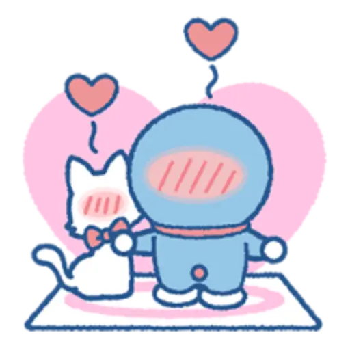 Doraemon & Tons of Cats Stickers 