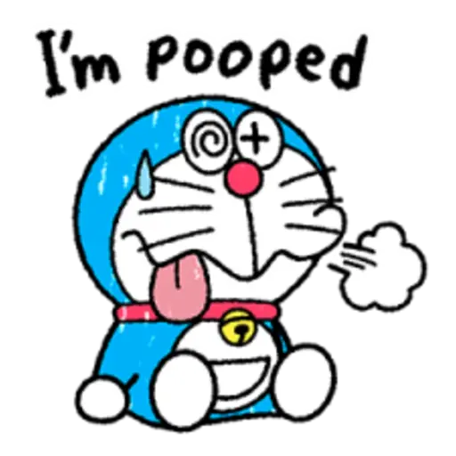 Doraemon Crayon Stickers  preview