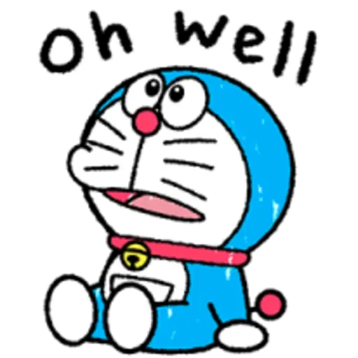 Doraemon Crayon Stickers 