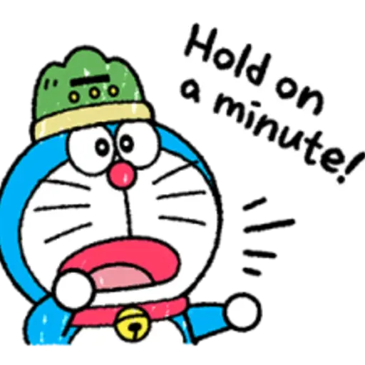 Doraemon Crayon Stickers 