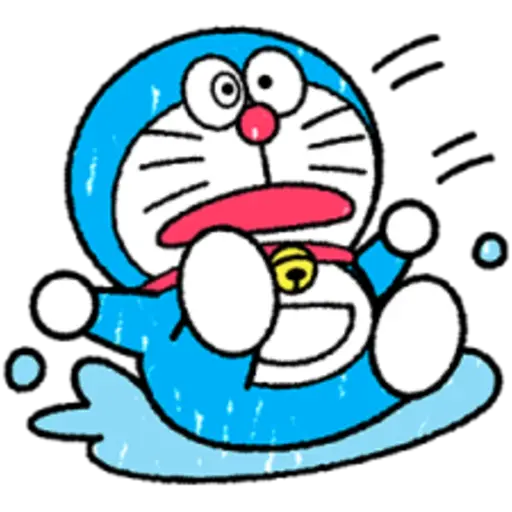 Doraemon Crayon Stickers 
