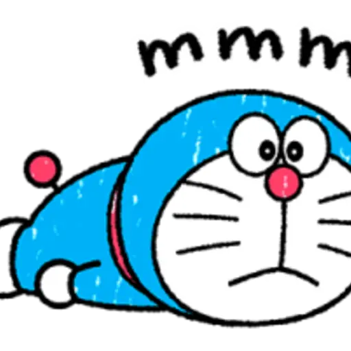 Doraemon Crayon Stickers 