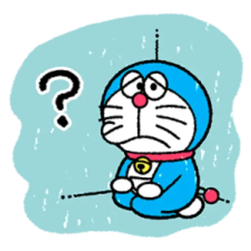 Doraemon Crayon Stickers 