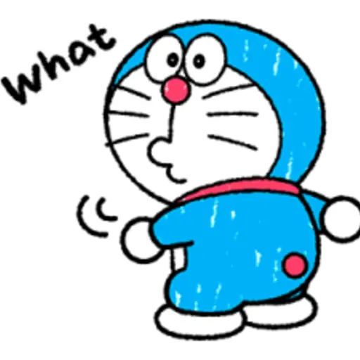 Doraemon Crayon Stickers 