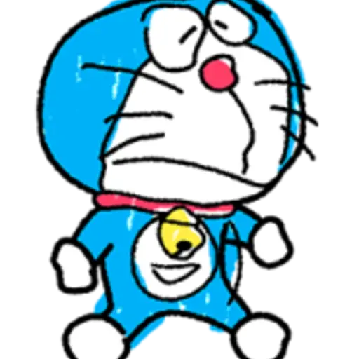 Doraemon Crayon Stickers 