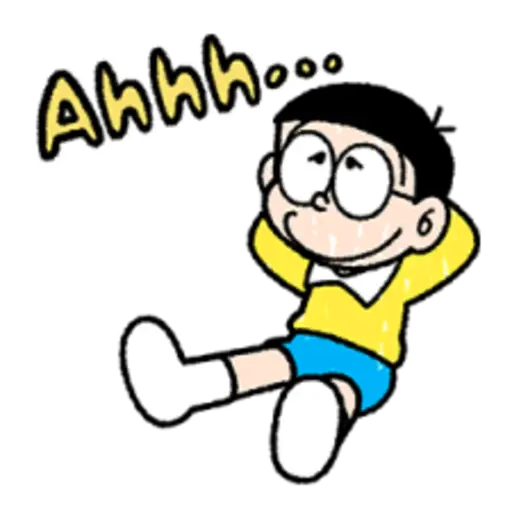 Doraemon Crayon Stickers 