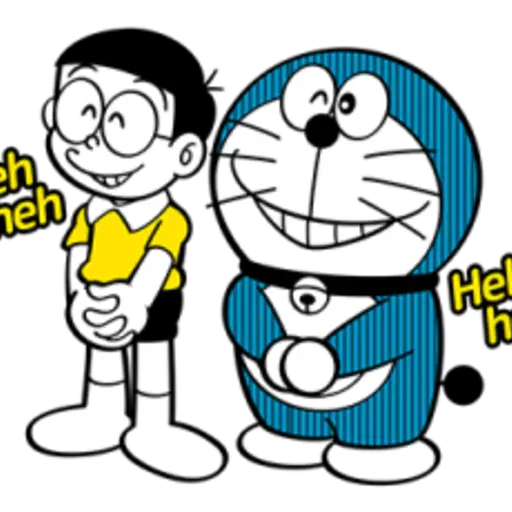 Doraemon Stickers (On-Naji!) 