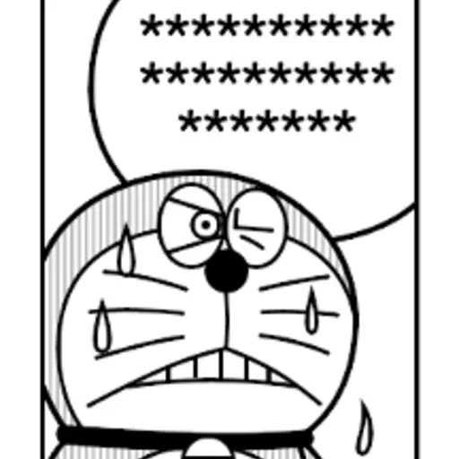 Manga Stickers: Doraemon 