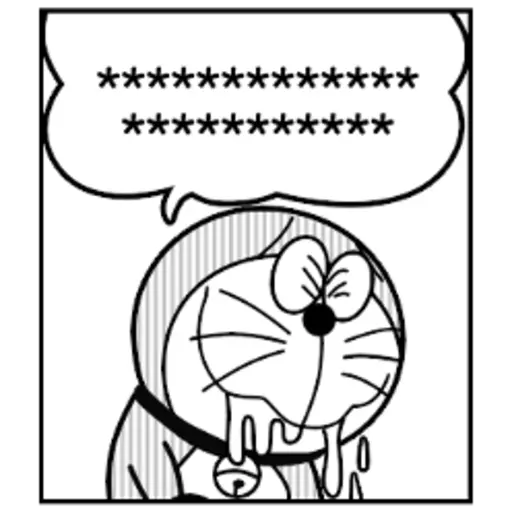 Manga Stickers: Doraemon 