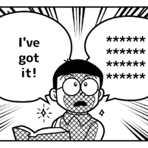 Manga Stickers: Doraemon 