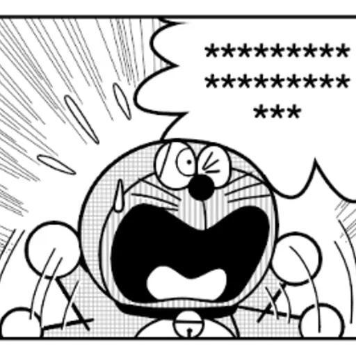 Manga Stickers: Doraemon 