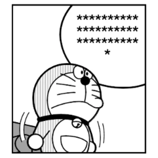 Manga Stickers: Doraemon 