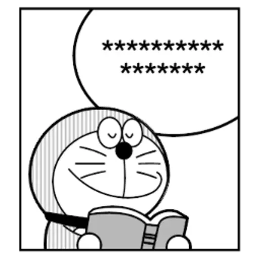 Manga Stickers: Doraemon 