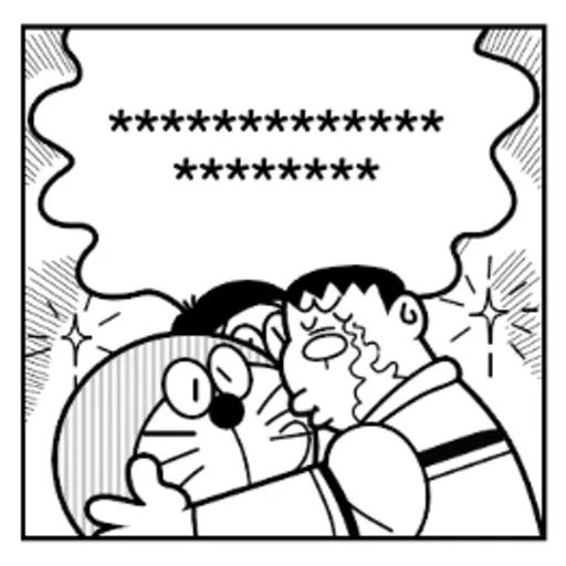 Manga Stickers: Doraemon 