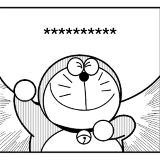 Manga Stickers: Doraemon 