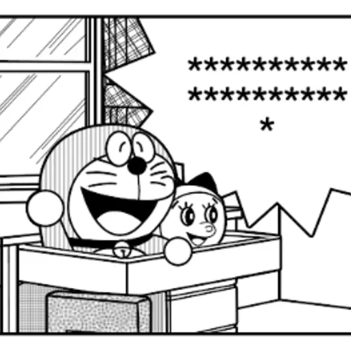Manga Stickers: Doraemon 