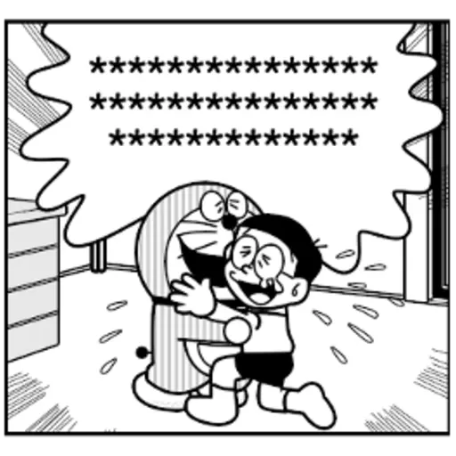 Manga Stickers: Doraemon 