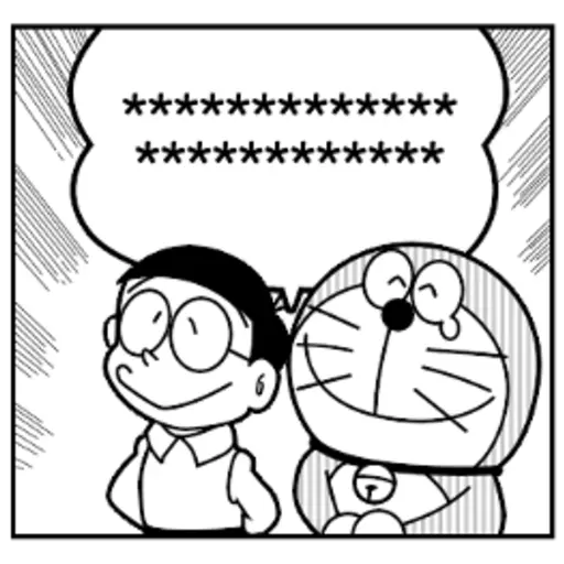 Manga Stickers: Doraemon 