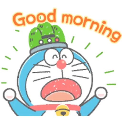 Doraemon Animated Crayon Stickers 