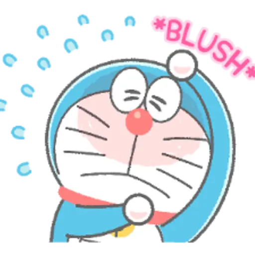 Doraemon Animated Crayon Stickers 