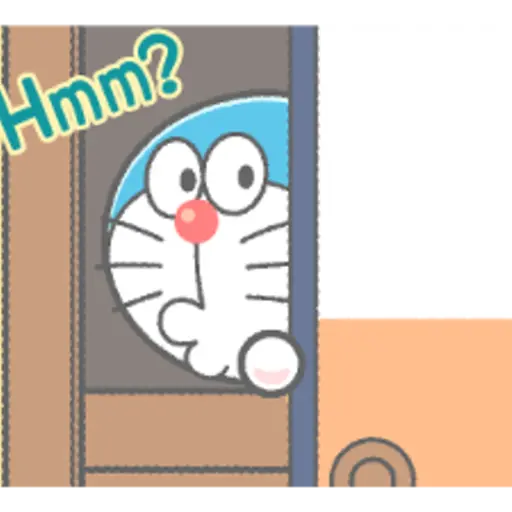 Doraemon Animated Crayon Stickers 