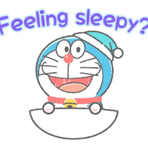Doraemon Animated Crayon Stickers 
