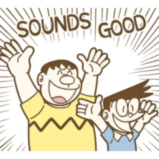 DORAEMON Animated Stickers (Happy World) 
