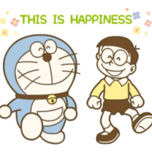 DORAEMON Animated Stickers (Happy World) 