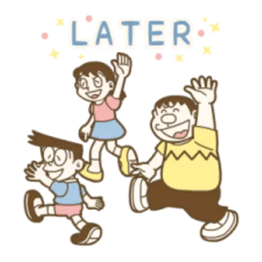 DORAEMON Animated Stickers (Happy World) 