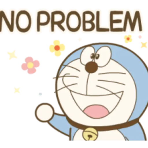 DORAEMON Animated Stickers (Happy World) 
