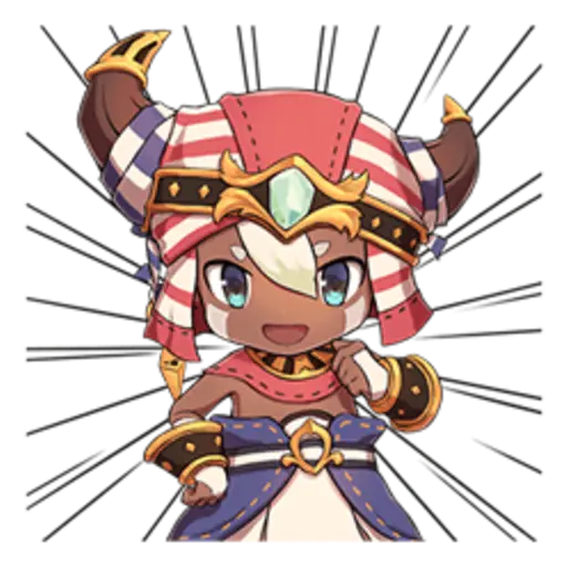 Ever Oasis Smile Stickers 