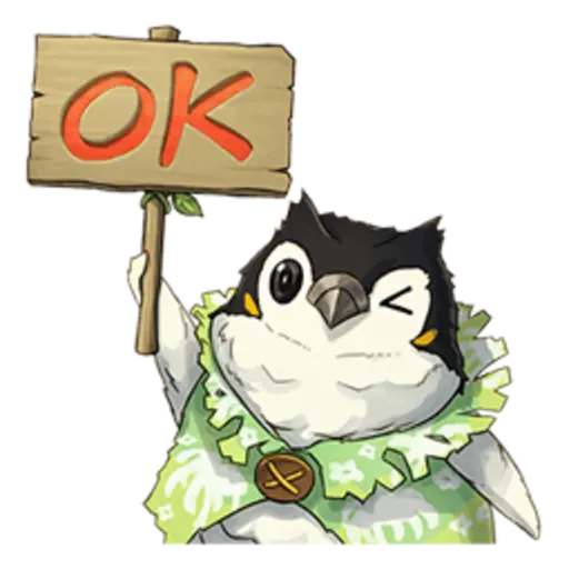 Ever Oasis Smile Stickers 