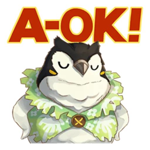 Ever Oasis Smile Stickers 