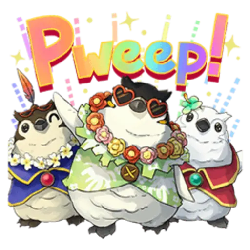 Ever Oasis Smile Stickers 